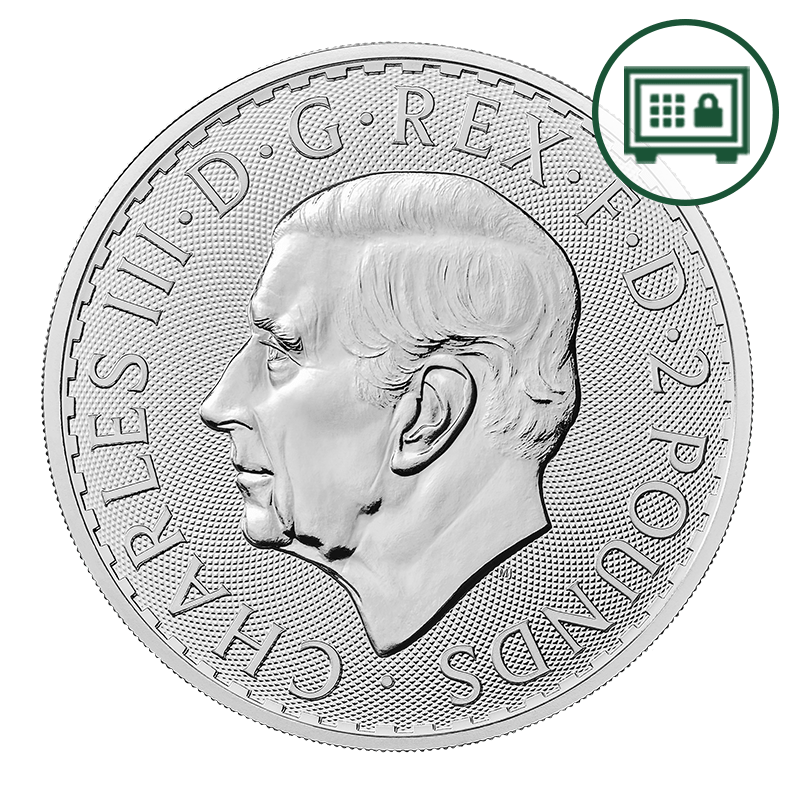 Buy 1 oz Silver Britannia King Charles Effigy Coin (2023
